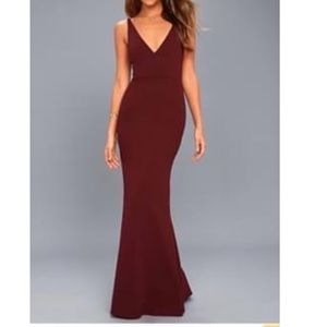 Lulu’s Fitted Formal Gown